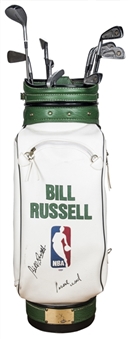 Bill Russell Autographed Golf Set Including Bag, Shoes, Clubs, Balls & Tees (PSA/DNA)